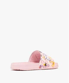 mules de piscine a large bride imprimee femme - fila rose tongsH045101_4