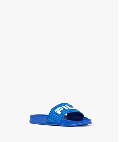 mules de piscine a large bride imprimee garcon - fila bleu standardH047501_2