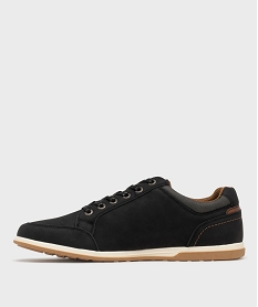 baskets de ville avec surpiqures homme - urban steps brunH053601_3