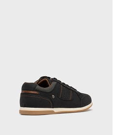 baskets de ville avec surpiqures homme - urban steps brunH053601_4