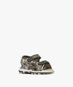 sandales sport a scratch imprimees dinosaures garcon - jurassic world vertH054401_2