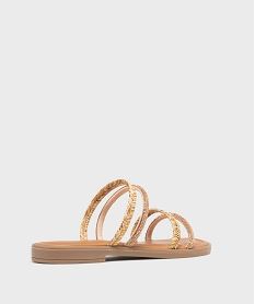 mules plates a fines brides fantaisie femme rose sandales plates et nu-piedsH060701_4