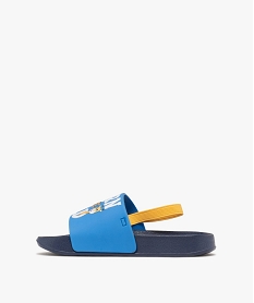 sandales de piscine motifs animaux avec elastique au talon garcon bleu standardH062601_3
