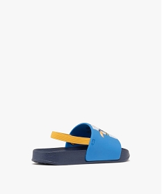 sandales de piscine motifs animaux avec elastique au talon garcon bleu standardH062601_4