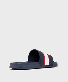 mules de plage avec message sur la bride garcon bleuH066901_4