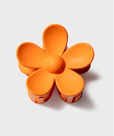 pince crabe en forme de fleur orange standard accessoires cheveuxH071101_1