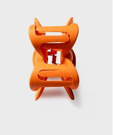 pince crabe en forme de fleur orange standard accessoires cheveuxH071101_3