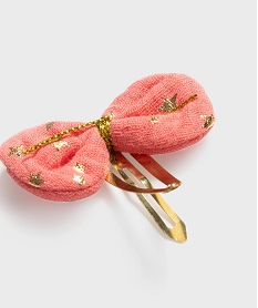 barrettes cheveux clic-clac papillons fille (lot de 3) multicoloreH072801_2