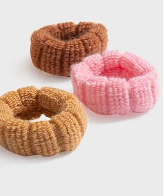 elastiques cheveux en maille bouclette fille (lot de 5) multicoloreH074701_2