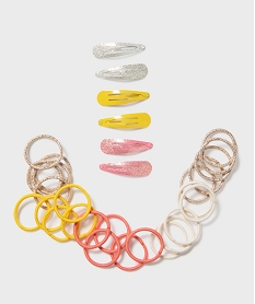 GEMO Accessoires cheveux fille (lot de 31) Multicolore