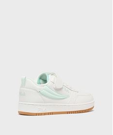 baskets rega nf velcro fille - fila blanc standard basketsH075401_4