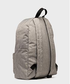 sac a dos uni en toile fille grisH082501_2