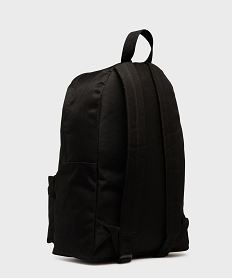 sac a dos uni en toile garcon noir standardH083601_2