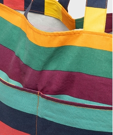 sac de plage multicolore format xxl multicoloreH090101_3