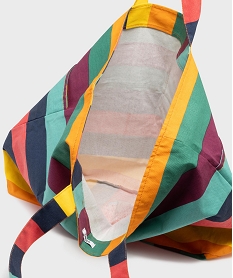 sac de plage multicolore format xxl multicoloreH090101_4