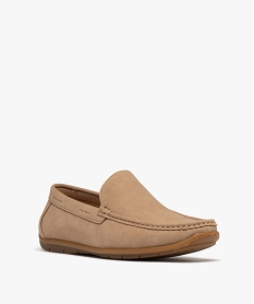 mocassin semelle interieure cuir homme beige standardH104201_2