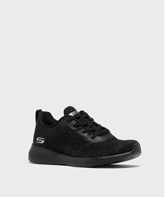 baskets basses en mesh paillete femme - skechers noir standardH106301_2