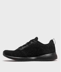 baskets basses en mesh paillete femme - skechers noir standardH106301_3