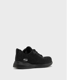 baskets basses en mesh paillete femme - skechers noir standardH106301_4
