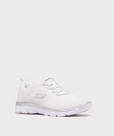 baskets basses en mesh legeres femme - skechers blanc standardH112301_2