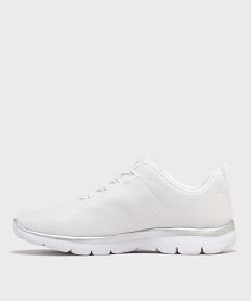 baskets basses en mesh legeres femme - skechers blanc standardH112301_3
