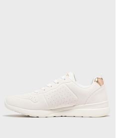 baskets basses aspect veloutee lavables en machine femme - skechers beigeH113301_3