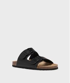sandales avec brides a boucles garcon - buggy noir standardH113501_2
