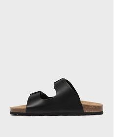 sandales avec brides a boucles garcon - buggy noir standardH113501_3