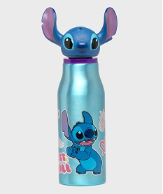 GEMO Gourde en aluminium avec bouchon fantaisie enfant - Stitch Bleu