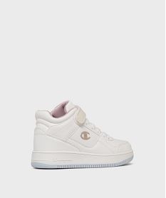 baskets mid a scratch avec details scintillants fille - champion usa blanc standard basketsH115201_4