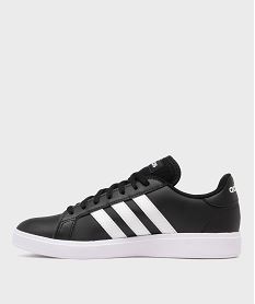 baskets grand court base 2.0 homme - adidas noir standardH121201_3