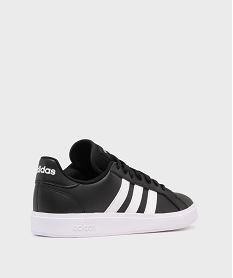baskets grand court base 2.0 homme - adidas noir standardH121201_4