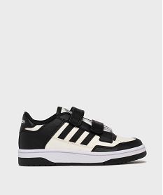GEMO Baskets Rapid Court fermeture scratch enfant - Adidas Noir