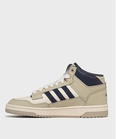 baskets rapid court mid garcon - adidas beige basketsH125401_3