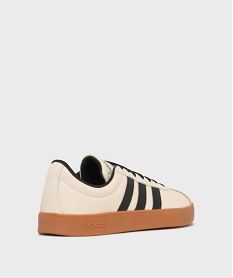 baskets vl court base femme - adidas beigeH125601_4