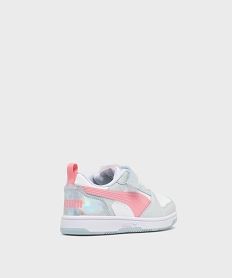 baskets basses a empiecements irises rebound v6 space belle fille - puma blanc standard basketsH126501_4
