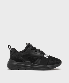 GEMO Baskets basses en mesh à semelle Softfoam+ garçon - PUMA noir standard