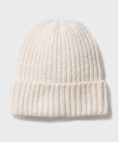 bonnet en grosse maille fille[missing] beigeH130501_2