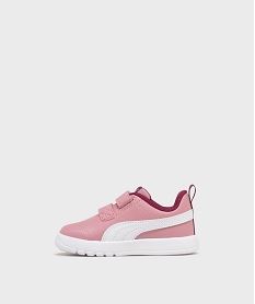 baskets basses a scratch courtflex v3 bebe fille - puma rose baskets et tennisH135801_3