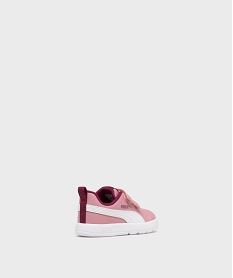 baskets basses a scratch courtflex v3 bebe fille - puma rose baskets et tennisH135801_4