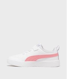 baskets basses lacets elastiques et scratch rickie ac fille - puma rose basketsH136401_3