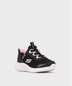 baskets en toile pailletee faciles a enfiler fille - skechers noir standard basketsH136801_2