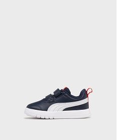 baskets basses a scratch courtflex v3 bebe garcon - puma bleu baskets et tennisH137201_3