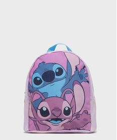 GEMO Sac à dos imprimé Stitch et Angel enfant - Disney Rose
