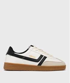 baskets basses look retro a lacets femme - ellesse blanc standardH137901_2