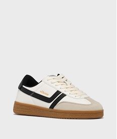 baskets basses look retro a lacets femme - ellesse blanc standardH137901_3