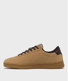 baskets basses a lacets homme - ellesse brunH138001_3