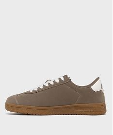baskets basses a lacets femme - ellesse brunH138401_3