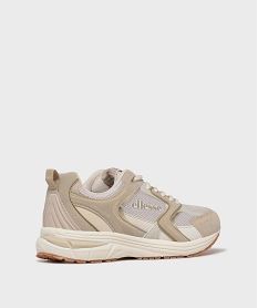 baskets de running en mesh femme - ellesse beigeH138701_4