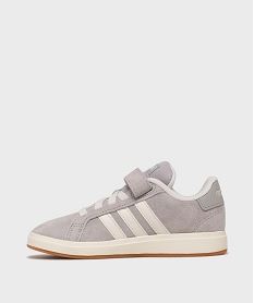 baskets grand court 00s fermeture scratch enfant - adidas gris basketsH139401_3